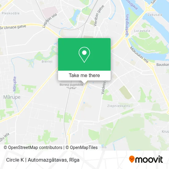 Circle K | Automazgātavas map