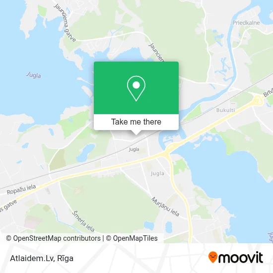 Atlaidem.Lv map