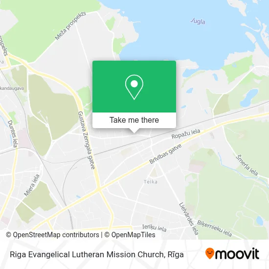 Riga Evangelical Lutheran Mission Church map