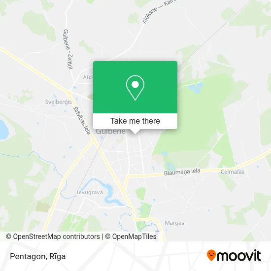 Pentagon map