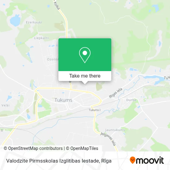 Valodzite Pirmsskolas Izglitibas Iestade map