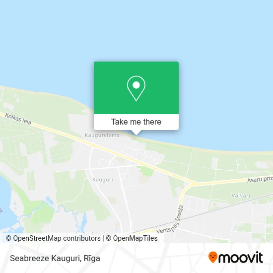 Seabreeze Kauguri map