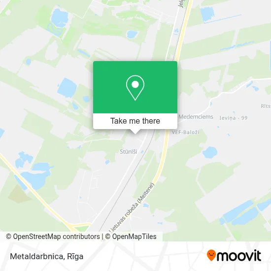 Metaldarbnica map
