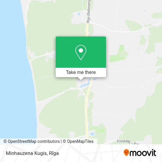 Minhauzena Kugis map