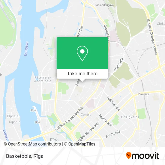 Basketbols map