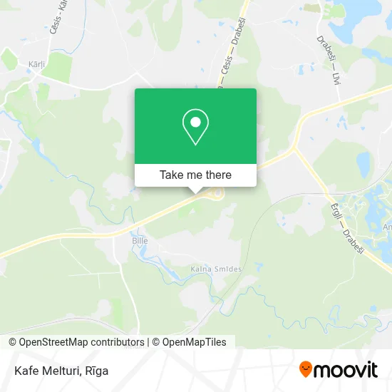 Kafe Melturi map