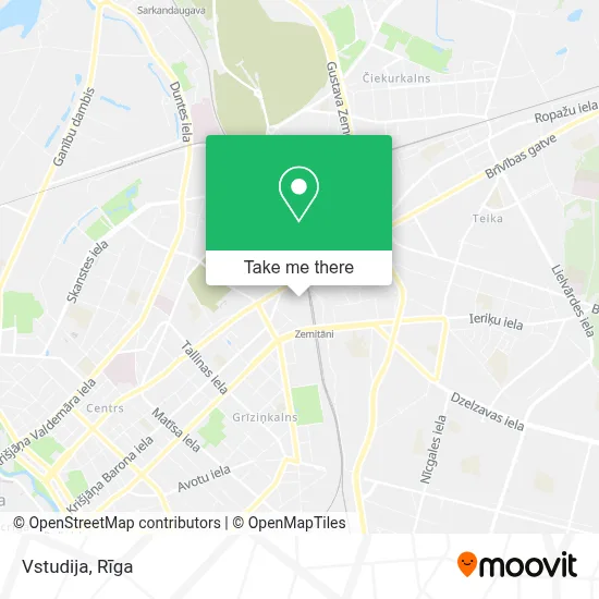 Vstudija map