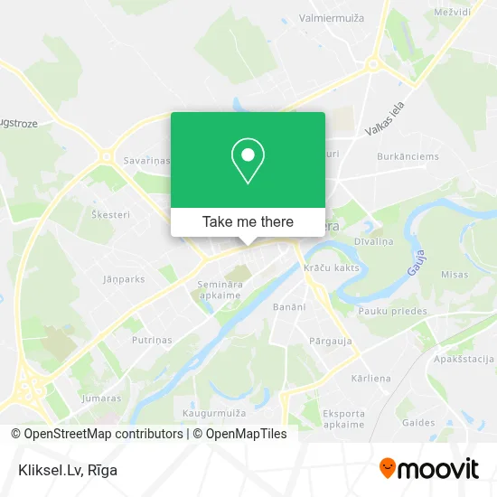 Kliksel.Lv map