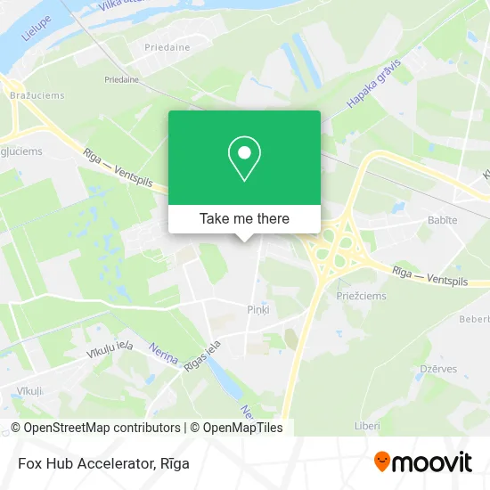Fox Hub Accelerator map