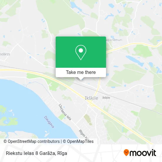 Riekstu Ielas 8 Garāža map