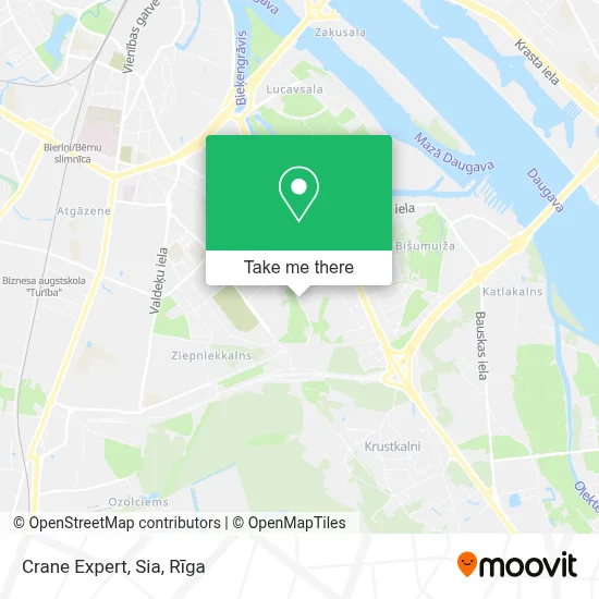 Crane Expert, Sia map