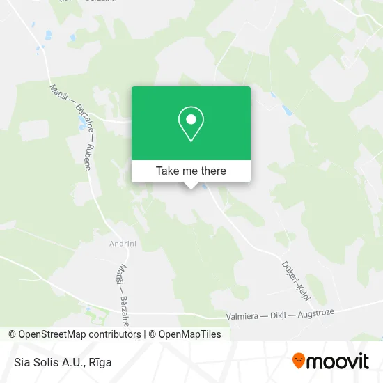 Sia  Solis A.U. map