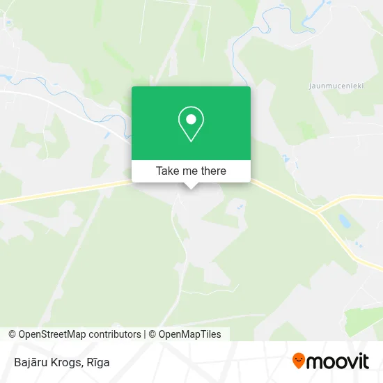 Bajāru Krogs map