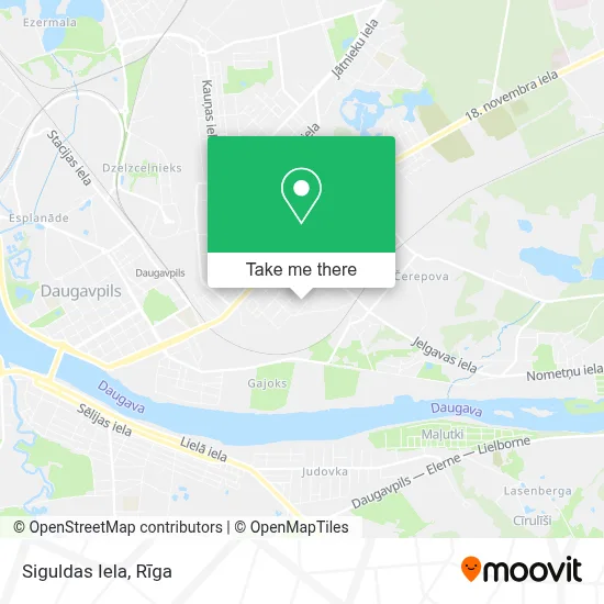Siguldas Iela map