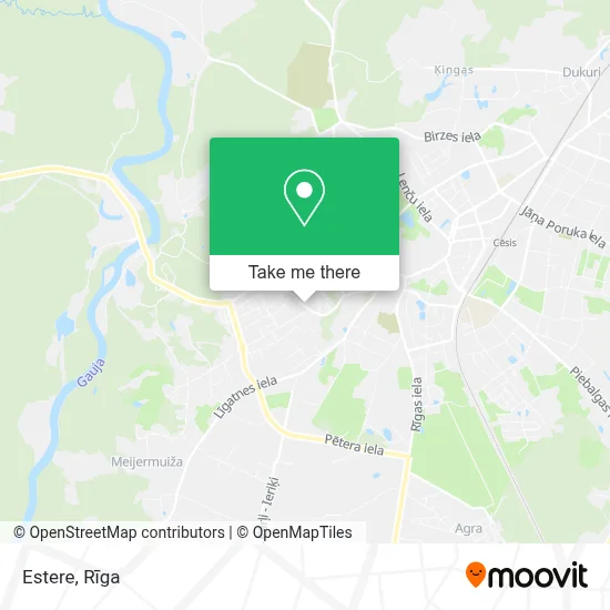 Estere map