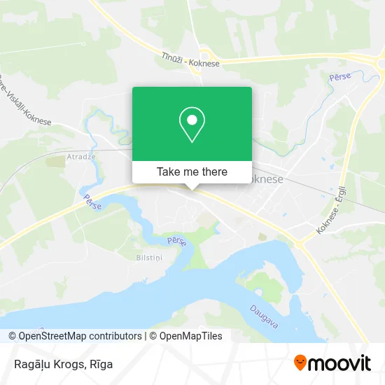 Ragāļu Krogs map