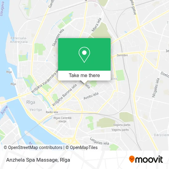 Anzhela Spa Massage map
