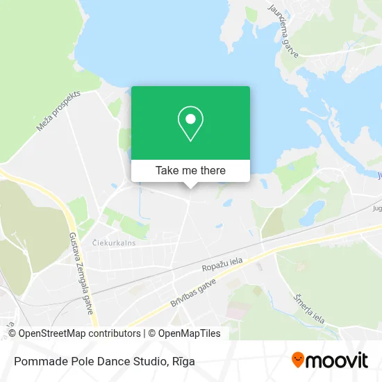 Pommade Pole Dance Studio map