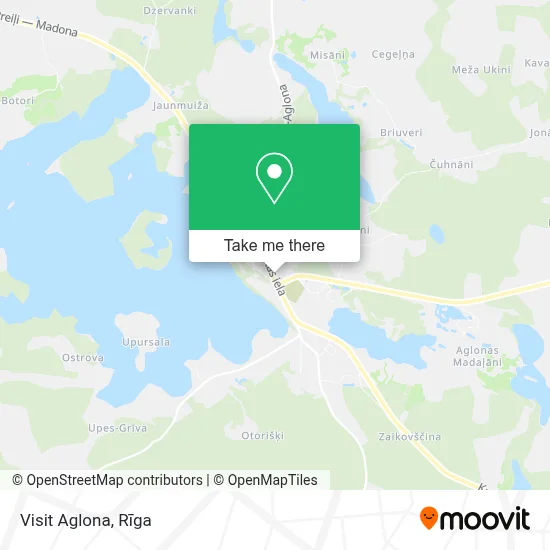 Visit Aglona map