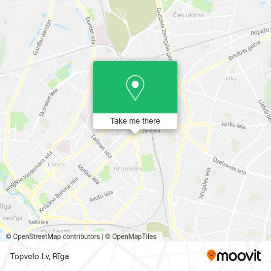 Topvelo.Lv map