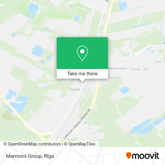 Marmors Group map