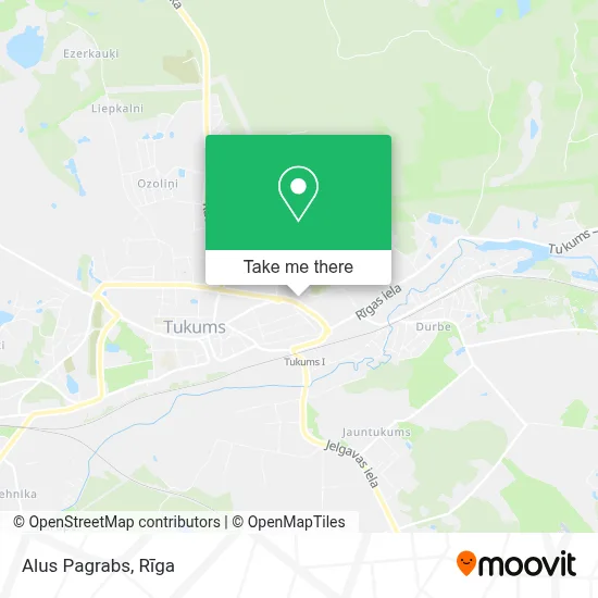 Alus Pagrabs map
