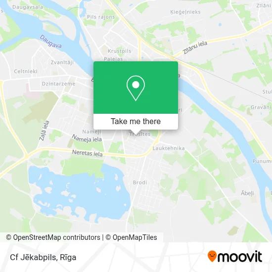 Cf Jēkabpils map
