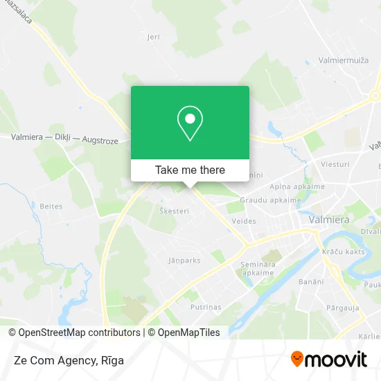 Ze Com Agency map
