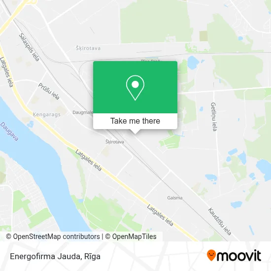 Energofirma Jauda map