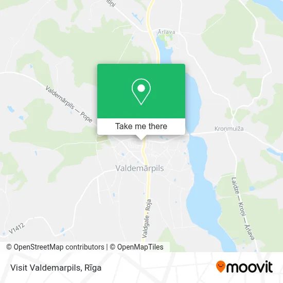 Visit Valdemarpils map