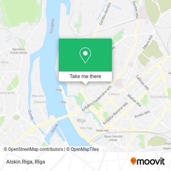 Alskin.Riga map