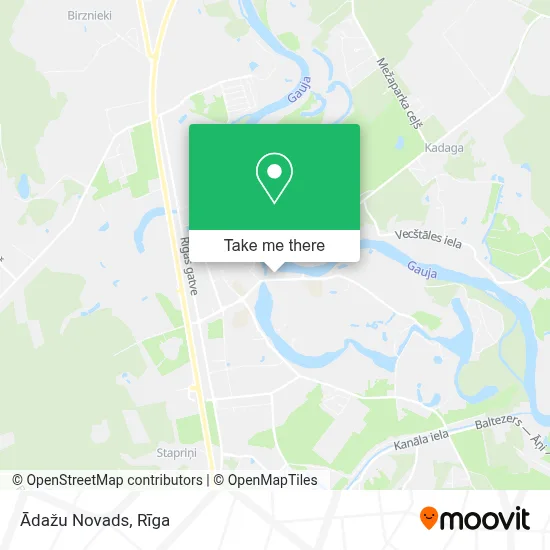 Ādažu Novads map
