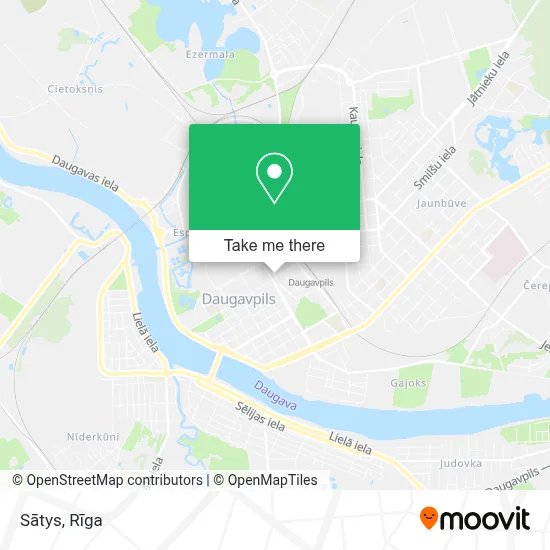 Sātys map