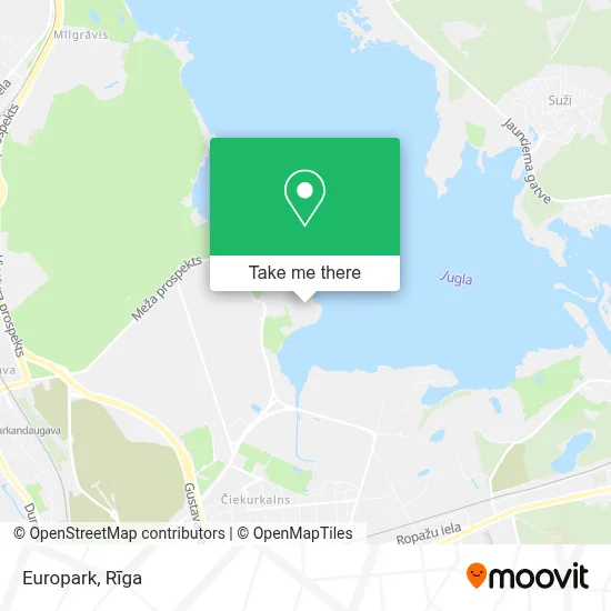 Europark map