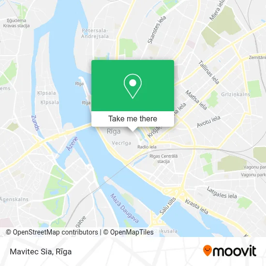 Mavitec Sia map
