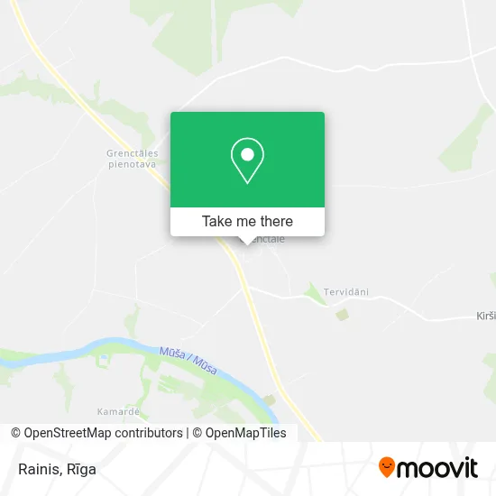 Rainis map