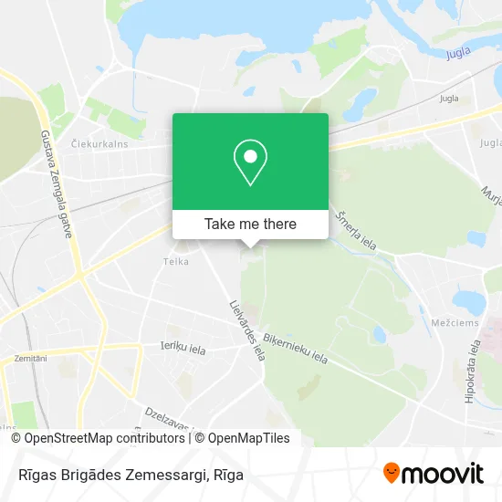 Rīgas Brigādes Zemessargi map