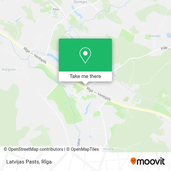 Latvijas Pasts map