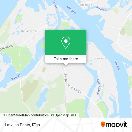 Latvijas Pasts map