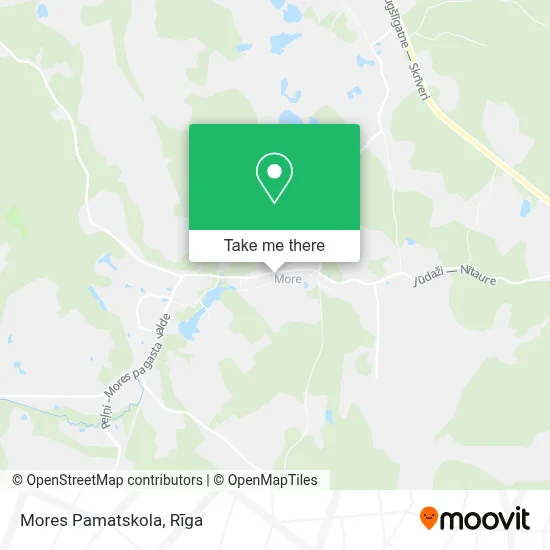 Mores Pamatskola map