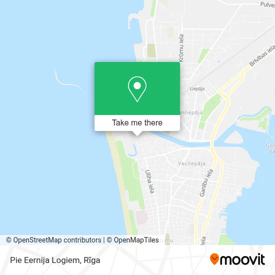 Pie Eernija Logiem map