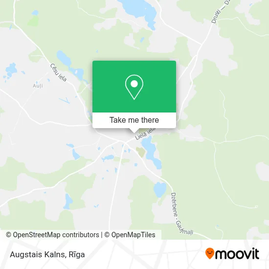 Augstais Kalns map