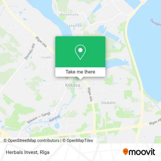 Herbals Invest map