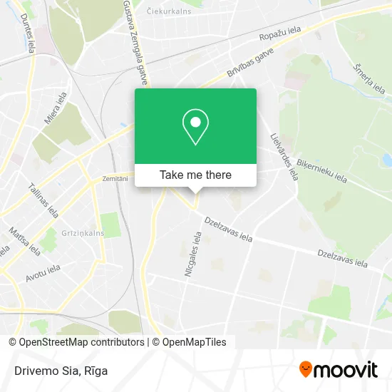 Drivemo Sia map