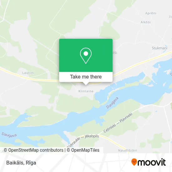 Baikāls map