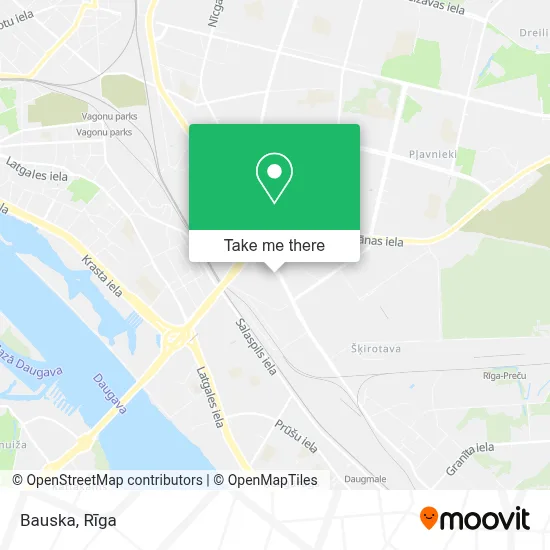 Bauska map