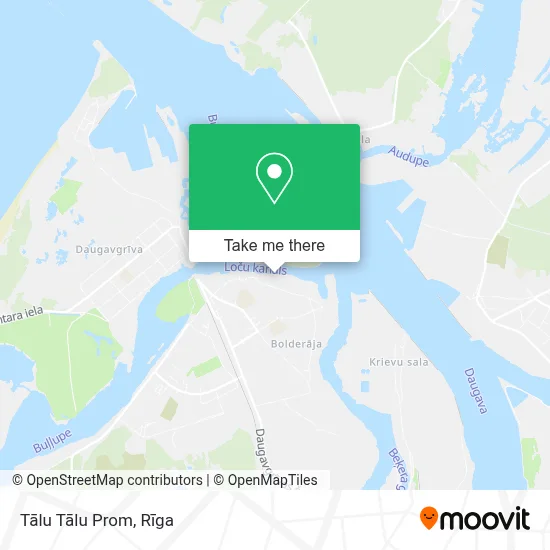 Tālu Tālu Prom map