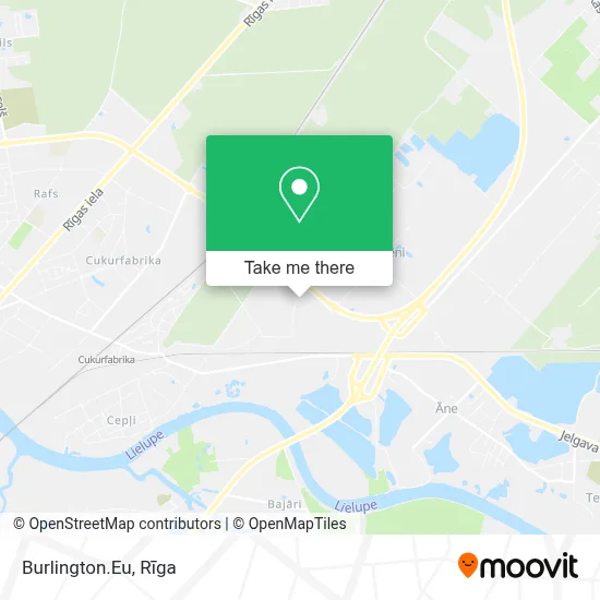 Burlington.Eu map