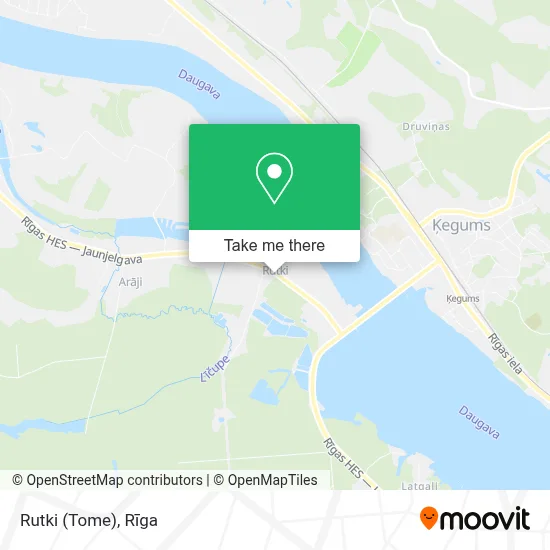 Rutki (Tome) map