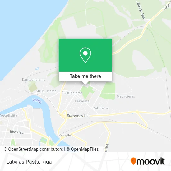 Latvijas Pasts map